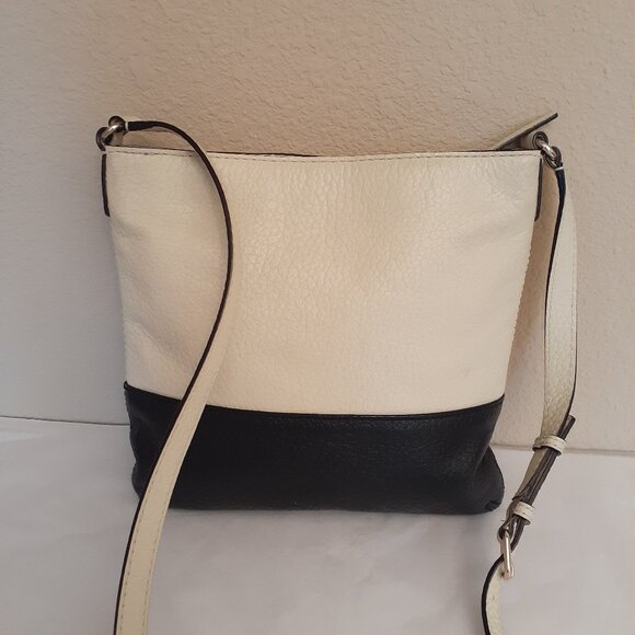 Kate Spade Block Color Leather Crossbody Purse - Picture 5 of 15